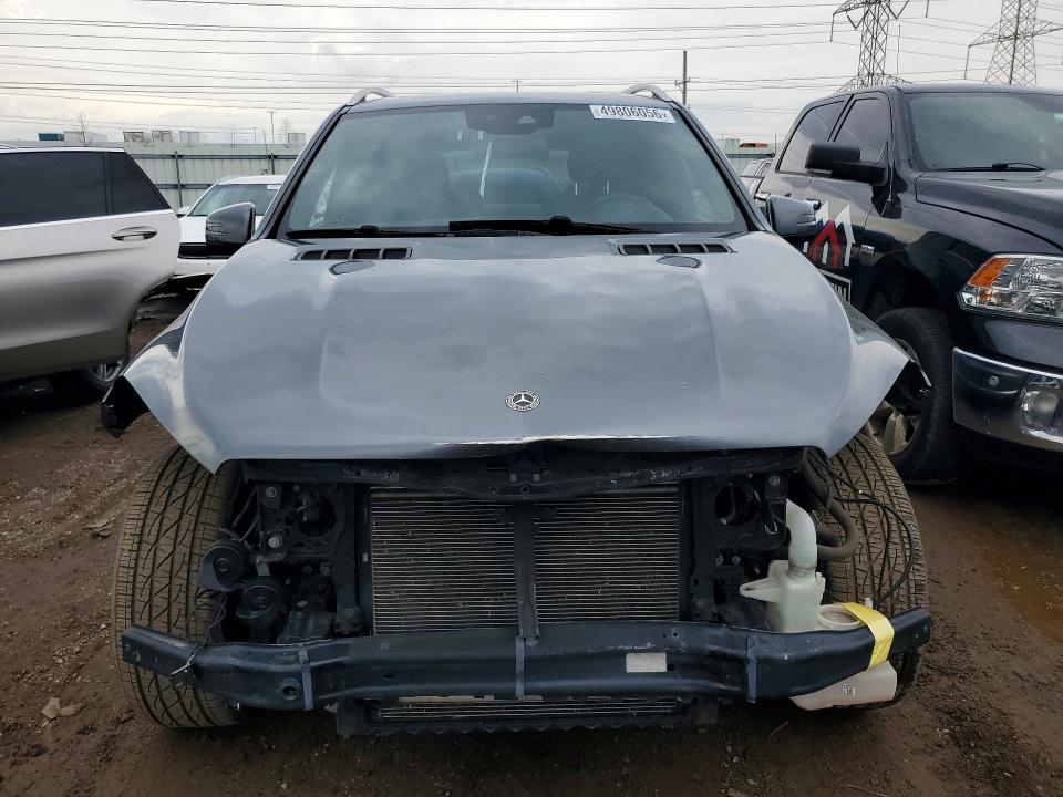 2018 Mercedes-benz Gle VIN 4JGDA5HB6JB017243 COPART salvage auction — FRONT END, Il - Salvage Certificate, sold $7,700 on 2026-07-09 (photo 5)