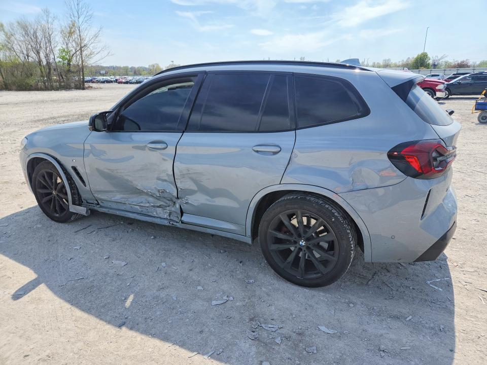 2023 BMW X3 VIN 5UX83DP01P9P33878 COPART salvage auction — SIDE, Il - Salvage Certificate, sold $24,500 on 2026-07-06 (photo 2)