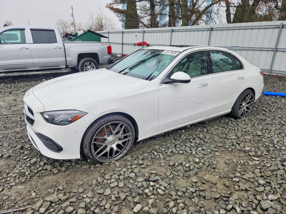 2023 Mercedes-benz C-klasse VIN W1KAF4HB6PR141585 COPART salvage auction — VANDALISM, NJ, sold $18,400 on 2026-07-15 (photo 1)