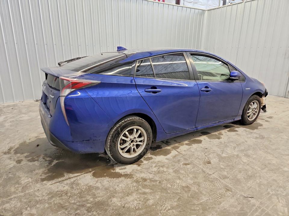 2016 Toyota Prius VIN JTDKARFU2G3512646 COPART salvage auction — ENGINE BURN, Ca - Dealer Only Clean Title, sold $2,050 on 2026-07-07 (photo 3)