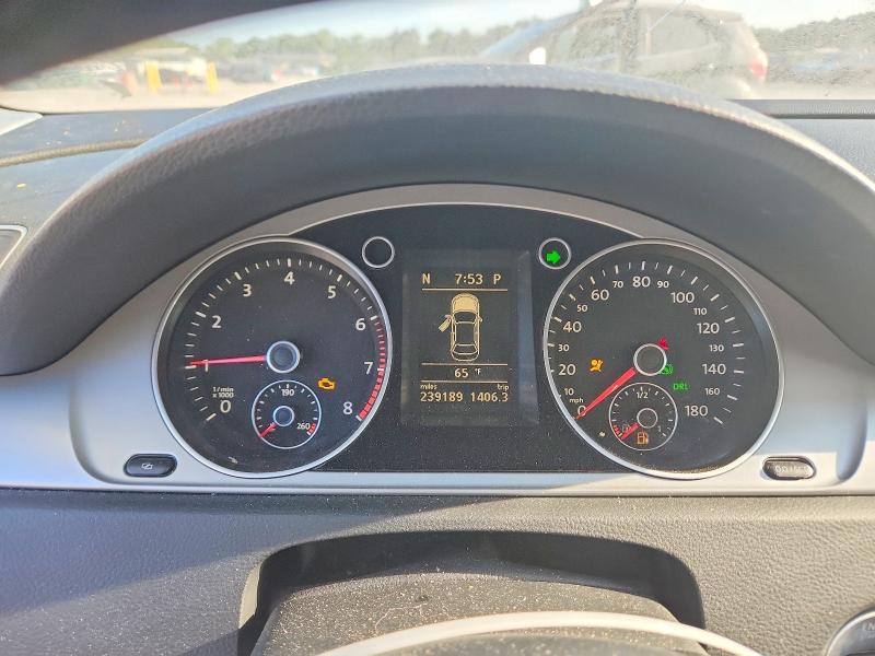 2012 Volkswagen Passat cc VIN WVWMP7AN4CE513405 COPART salvage auction — FRONT END, Ga - Cert Of Title-Salvage, sold $300 on 2026-07-14 (photo 9)