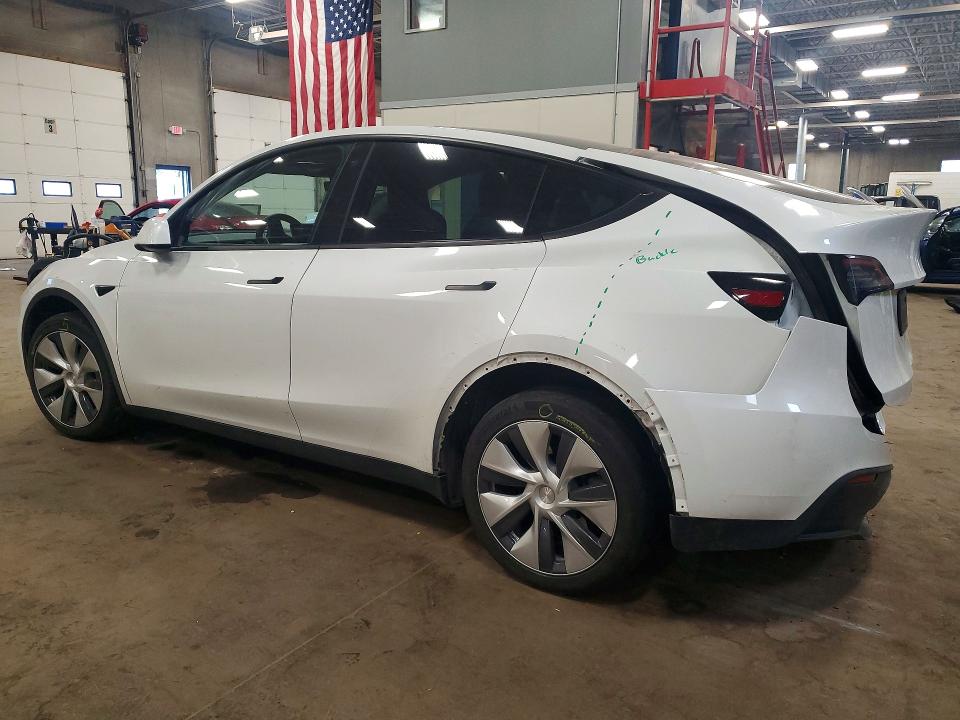2023 Tesla Model y VIN 7SAYGDEE4PF762045 COPART salvage auction — REAR END, Mn - Cert Of Title-Salvage, sold $15,200 on 2026-07-14 (photo 2)