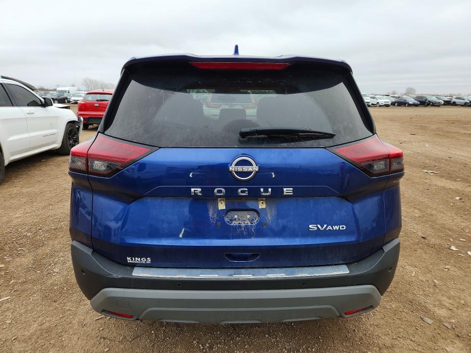 2023 Nissan Rogue VIN 5N1BT3BB1PC939789 COPART salvage auction — FRONT END, Il - Salvage Certificate, sold $5,300 on 2026-07-09 (photo 6)