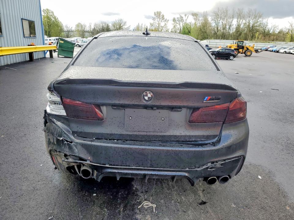 2019 BMW M5 VIN WBSJF0C59KB448442 COPART salvage auction — REAR END, Salvage Title, sold $20,200 on 2026-07-22 (photo 6)