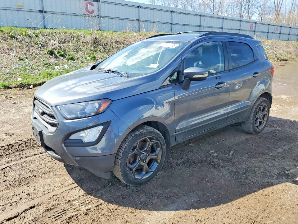 2018 Ford Ecosport VIN MAJ6P1CL9JC182692 COPART salvage auction — FRONT END, Mi - Cert Of Title-Salvage Vehicle, sold $450 on 2026-07-08 (photo 1)