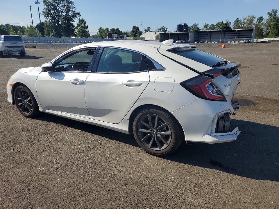 2020 Honda Civic VIN SHHFK7H69LU415845 COPART salvage auction — REAR END, Or - Salvage Title Certificate, sold $6,300 on 2026-07-06 (photo 2)