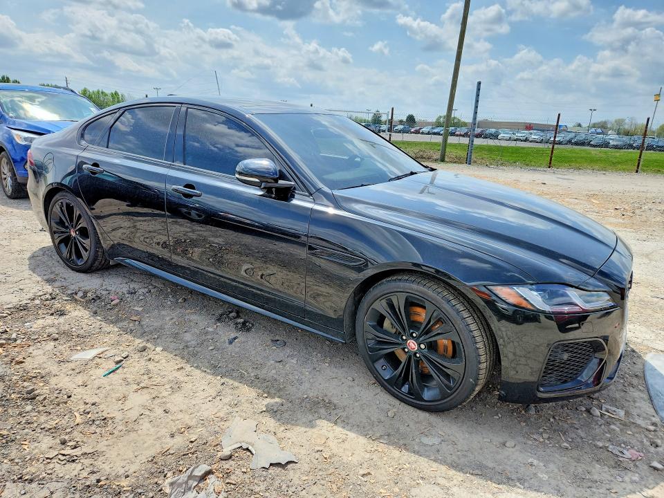 2022 Jaguar Xf VIN SAJBL4GX6NCY91624 COPART salvage auction — FRONT END, In - Cert Of Title-Salvage Title, sold $7,100 on 2026-07-10 (photo 4)