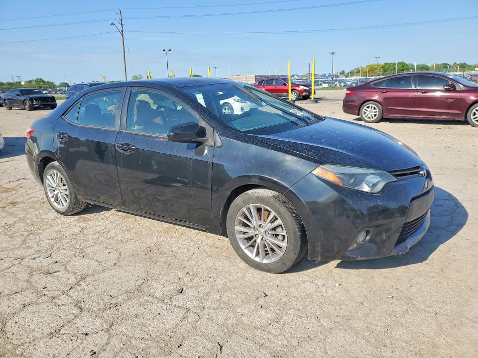2014 Toyota Corolla VIN 5YFBURHE9EP100192 COPART salvage auction — SIDE, Tx - Salvage Vehicle Title, sold $1,950 on 2026-07-17 (photo 4)