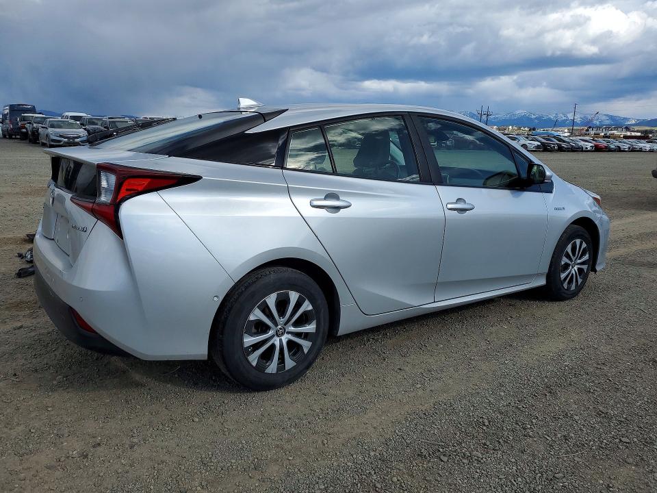 2019 Toyota Prius VIN JTDL9RFU4K3005379 COPART salvage auction — FRONT END, Mt - Salvage Certificate Of A Vehic, sold $3,050 on 2026-07-02 (photo 3)