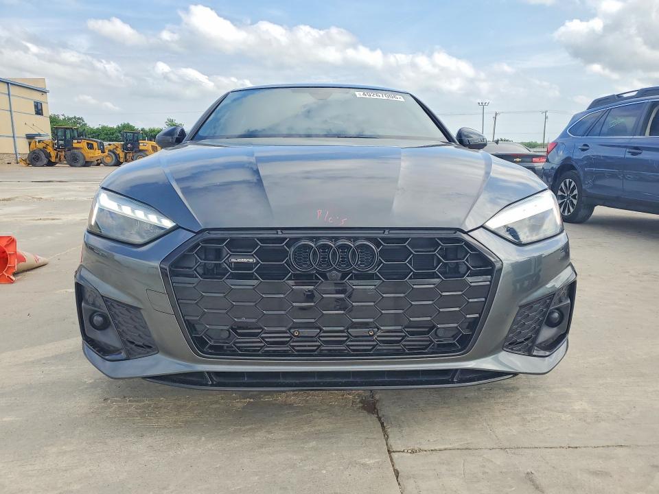 2023 Audi A5 VIN WAUFACF5XPA063216 COPART salvage auction — REAR END, Tx - Salvage Vehicle Title, sold $20,300 on 2026-07-23 (photo 5)