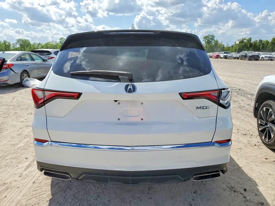 2024 Acura Mdx VIN 5J8YD9H32RL001819 COPART salvage auction — ALL OVER, Tx - Salvage Vehicle Title, sold $9,200 on 2026-07-02 (photo 6)