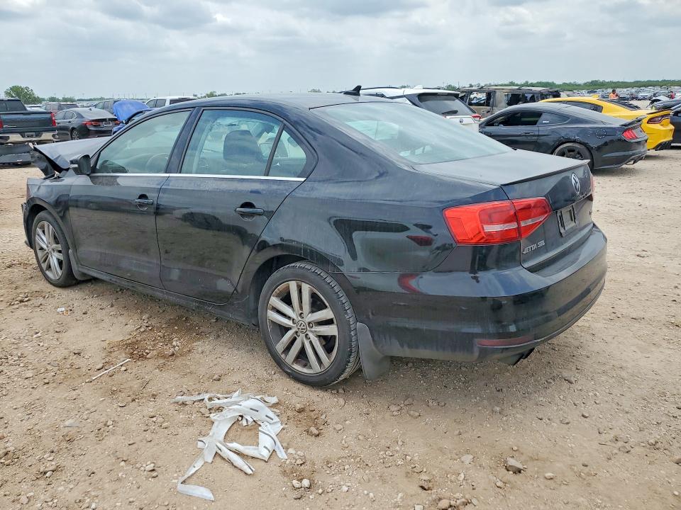 2015 Volkswagen Jetta VIN 3VWL17AJ7FM323023 COPART salvage auction — FRONT END, Tx - Salvage Vehicle Title, sold $625 on 2026-07-02 (photo 2)