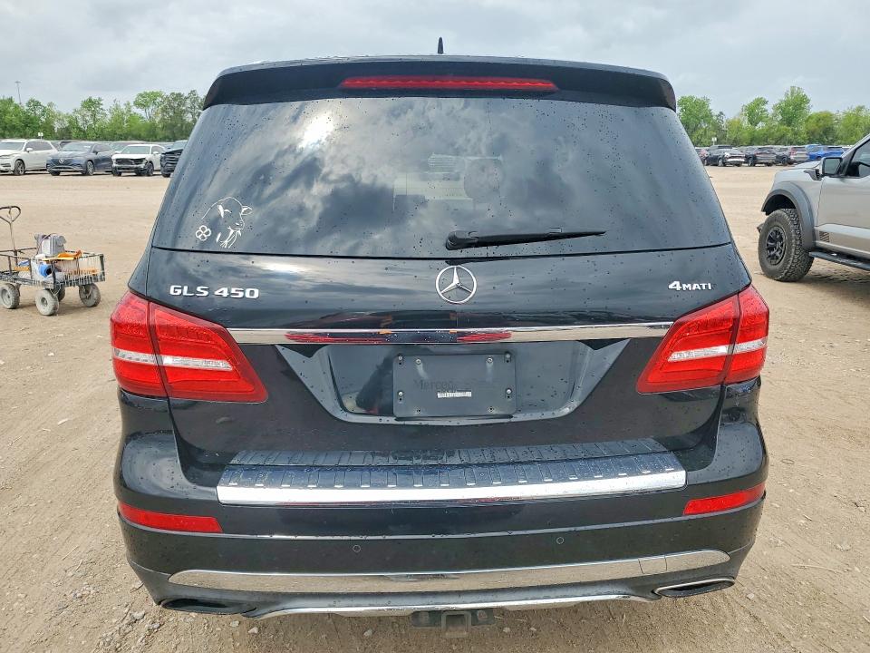 2018 Mercedes-benz Gls-class VIN 4JGDF6EE6JB065489 COPART salvage auction — NORMAL WEAR, Tx - Certificate Of Title (P), sold $8,800 on 2026-07-14 (photo 6)