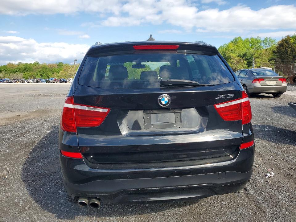 2016 BMW X3 VIN 5UXWX9C51G0D67406 COPART salvage auction — MINOR DENT/SCRATCHES, Mt - Dealer Only Clean Title (P), sold $2,900 on 2026-07-30 (photo 6)