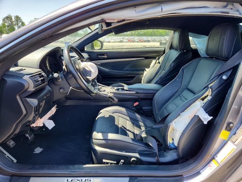 2017 Lexus Rc VIN JTHHA5BC5H5007351 COPART salvage auction — FRONT END, Nc - Salvage Certificate Of Title, sold $275 on 2026-07-21 (photo 7)