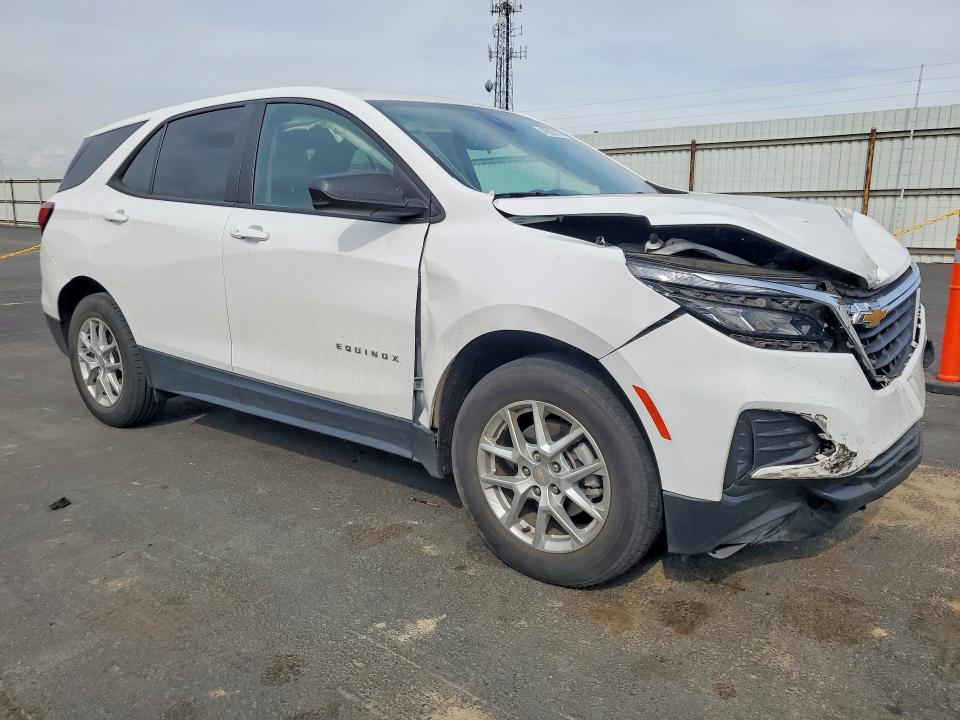 2023 Chevrolet Equinox VIN 3GNAXSEG0PL251784 COPART salvage auction — FRONT END, Ca - Salvage Certificate, sold $4,200 on 2026-07-09 (photo 4)