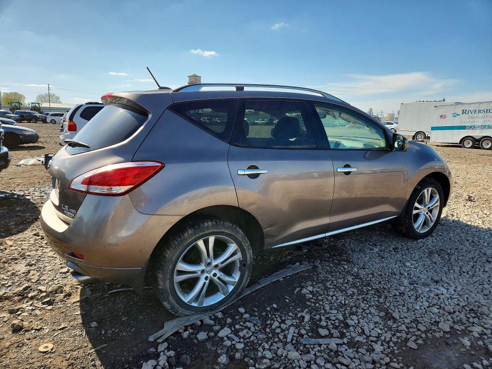 2011 Nissan Murano VIN JN8AZ1MWXBW151138 COPART salvage auction — SIDE, Il - Salvage Certificate, sold $475 on 2026-07-22 (photo 3)
