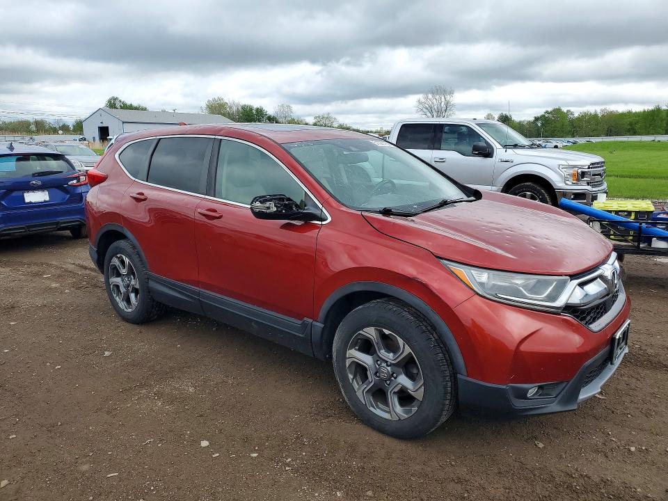 2017 Honda Cr-v VIN 5J6RW2H86HL075074 COPART salvage auction — HAIL, Oh - Cert Of Title-Salvage, sold $6,500 on 2026-07-02 (photo 4)