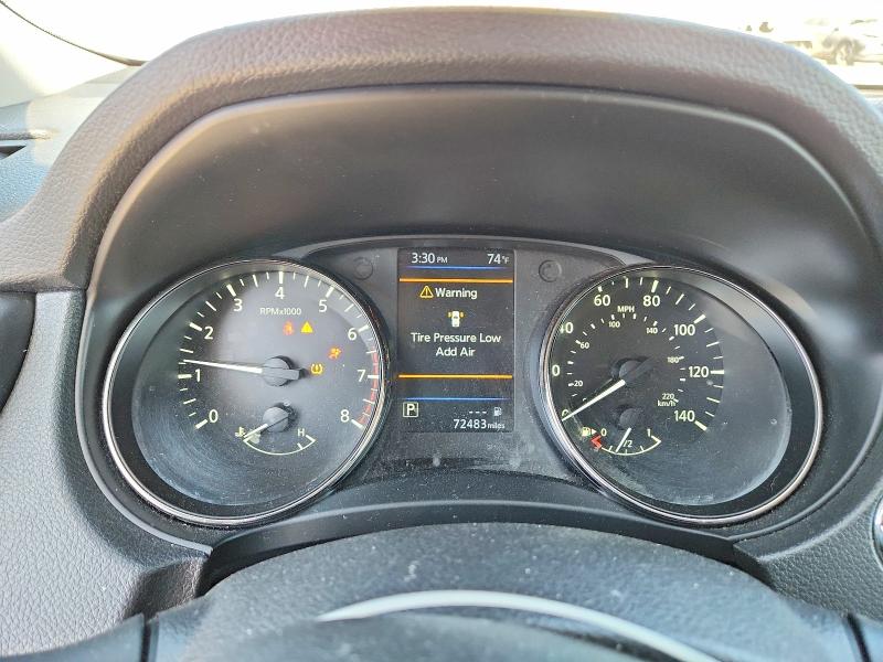 2020 Nissan Rogue VIN KNMAT2MT1LP522854 COPART salvage auction — FRONT END, Id - Salvage Certificate Of Title, sold $15 on 2026-07-30 (photo 9)