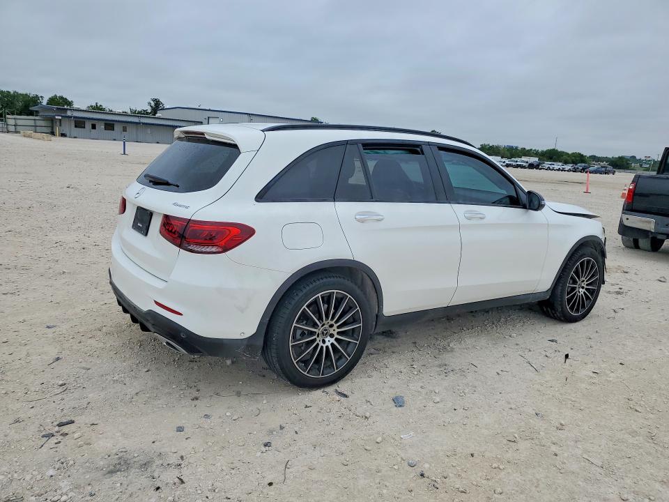2022 Mercedes-benz Glc VIN W1N0G8EB4NG046104 COPART salvage auction — FRONT END, Tx - Salvage Vehicle Title, sold $1,600 on 2026-07-30 (photo 3)