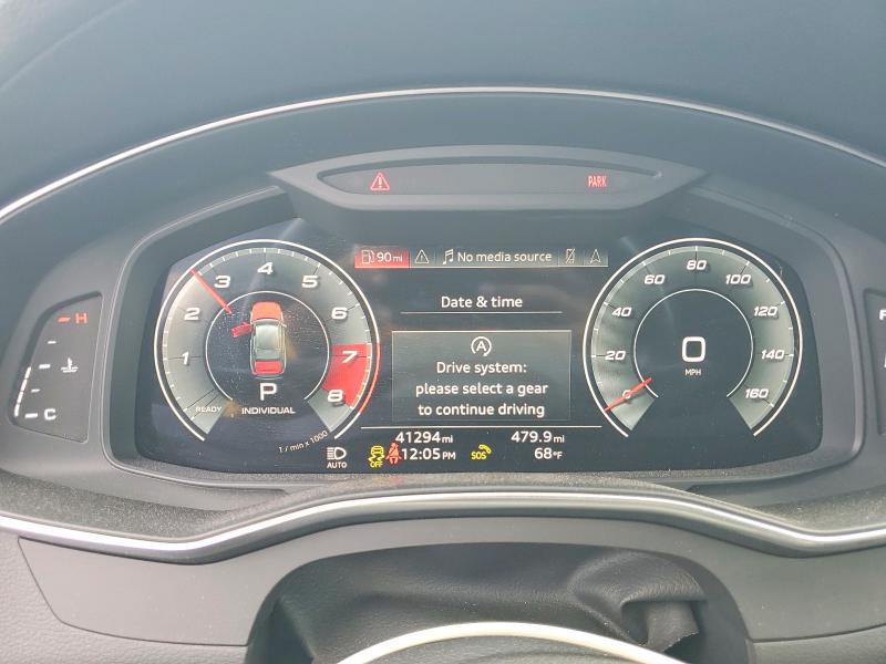 2021 Audi A6 VIN WAUD8AF20MN028864 COPART salvage auction — REAR END, Salvage Title, sold $9,900 on 2026-07-22 (photo 9)
