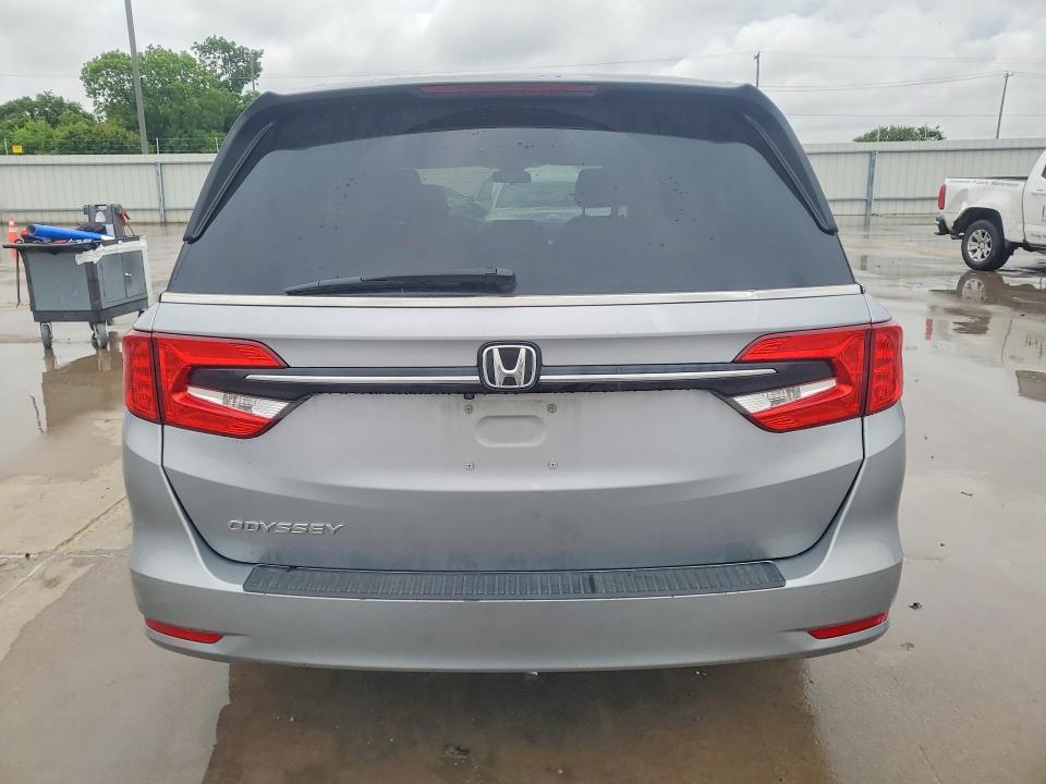 2021 Honda Odyssey VIN 5FNRL6H24MB004941 COPART salvage auction — HAIL, Tx - Salvage Vehicle Title, sold $6,300 on 2026-07-09 (photo 6)