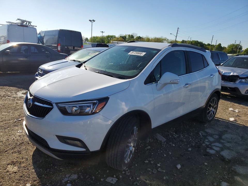 2017 Buick Encore VIN KL4CJ1SB3HB049251 COPART salvage auction — REAR END, MI - CERTIFICATE OF TITLE, sold $2,550 on 2026-07-28 (photo 1)