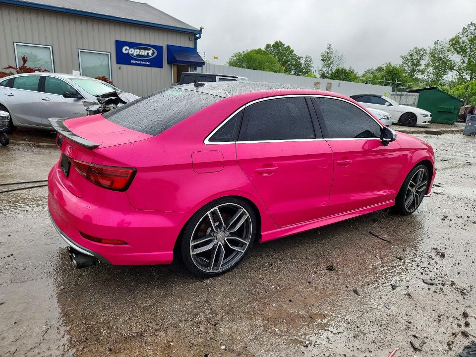 2017 Audi S3 VIN WAUB1GFF2H1073299 COPART salvage auction — FRONT END, Ky - Bill Of Sale/Part Only/No Titl, sold $4,750 on 2026-07-16 (photo 3)
