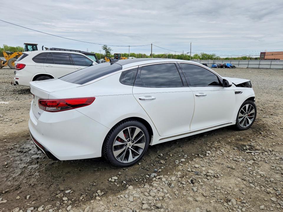 2016 Kia Optima VIN 5XXGV4L21GG029830 COPART salvage auction — FRONT END, Nj - Cert Of Title-Salvage, sold $1,100 on 2026-07-27 (photo 3)