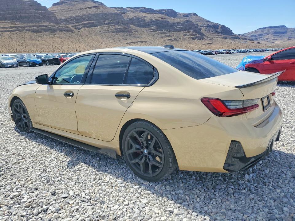 2025 BMW M340i VIN 3MW69FT00S8F43630 COPART salvage auction — FRONT END, Nv - Salvage Title, sold $28,250 on 2026-07-08 (photo 2)