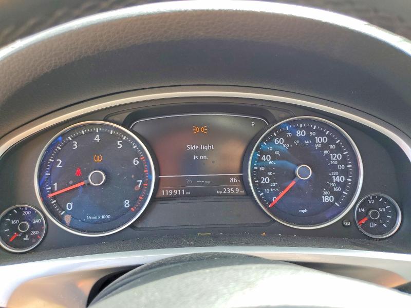 2013 Volkswagen Touareg VIN WVGEF9BP5DD006647 COPART salvage auction — SIDE, PA - CERTIFICATE OF SALVAGE, sold $1,150 on 2026-07-02 (photo 9)
