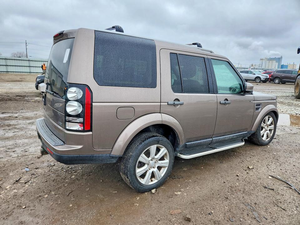 2016 Land rover VIN SALAG2V68GA804410 COPART salvage auction — MECHANICAL, Il - Certificate Of Title (P), sold $1,400 on 2026-07-22 (photo 3)