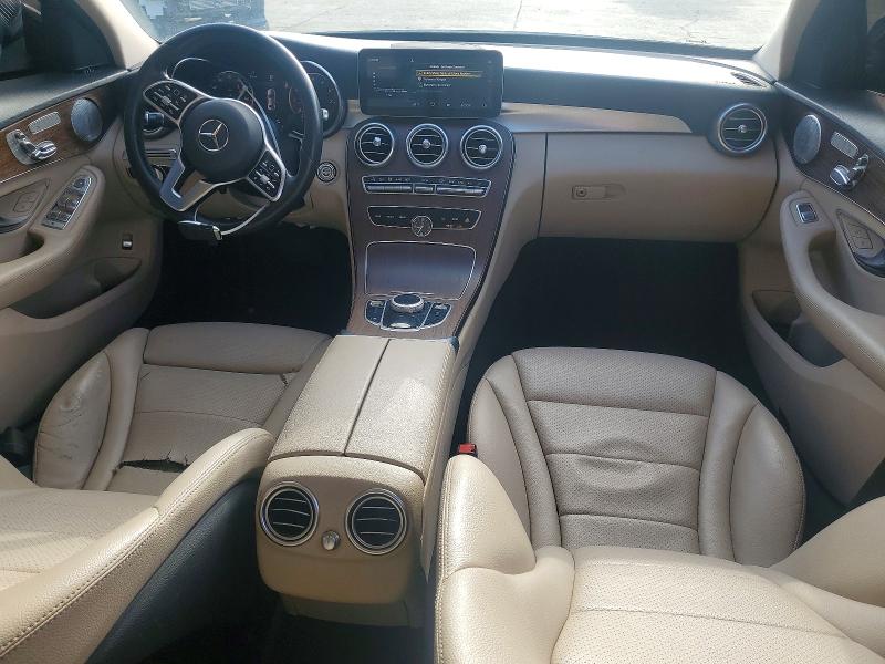 2019 Mercedes-benz C class VIN 55SWF8EB0KU316423 COPART salvage auction — FRONT END, Ca - Salvage Certificate, sold $12,000 on 2026-07-29 (photo 7)