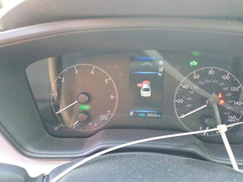 2023 Toyota Corolla VIN JTDBDMHE1PJ003496 COPART salvage auction — FRONT END, Salvage Title, sold $675 on 2026-07-23 (photo 9)