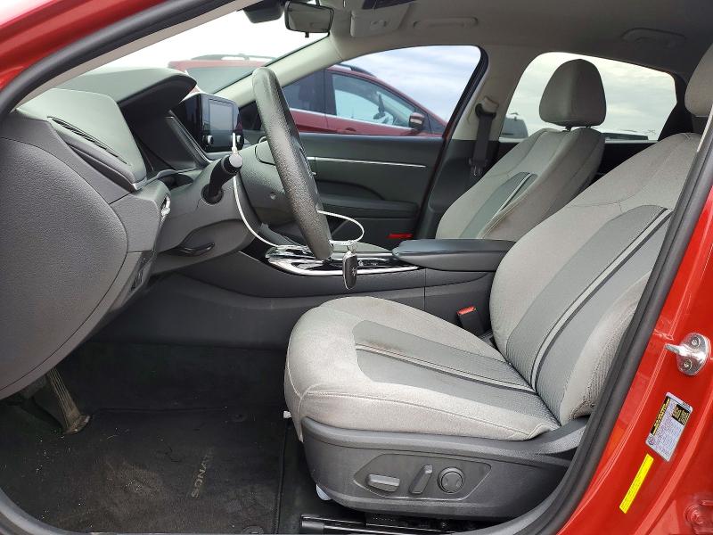 2020 Hyundai Sonata VIN 5NPEL4JA2LH058985 COPART salvage auction — FRONT END, In - Cert Of Title-Salvage Title, sold $2,300 on 2026-07-10 (photo 7)