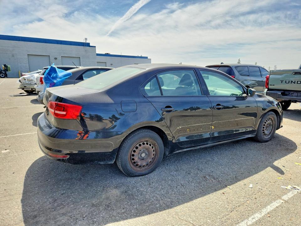 2015 Volkswagen Jetta VIN 3VW2K7AJ1FM321387 COPART salvage auction — NORMAL WEAR, Ca - Dis/Dlr/Exp Only Clean Title, sold $1,000 on 2026-07-02 (photo 3)