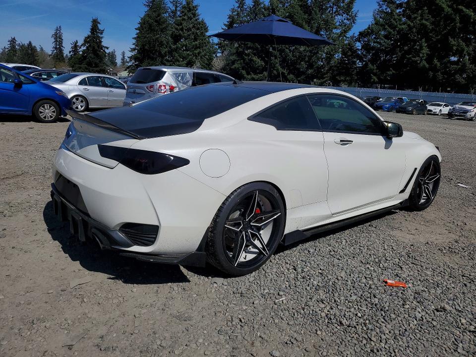 2018 Infiniti Q60 VIN JN1FV7EK4JM530824 COPART salvage auction — FRONT END, Salvage Title, sold $13,000 on 2026-08-11 (photo 3)
