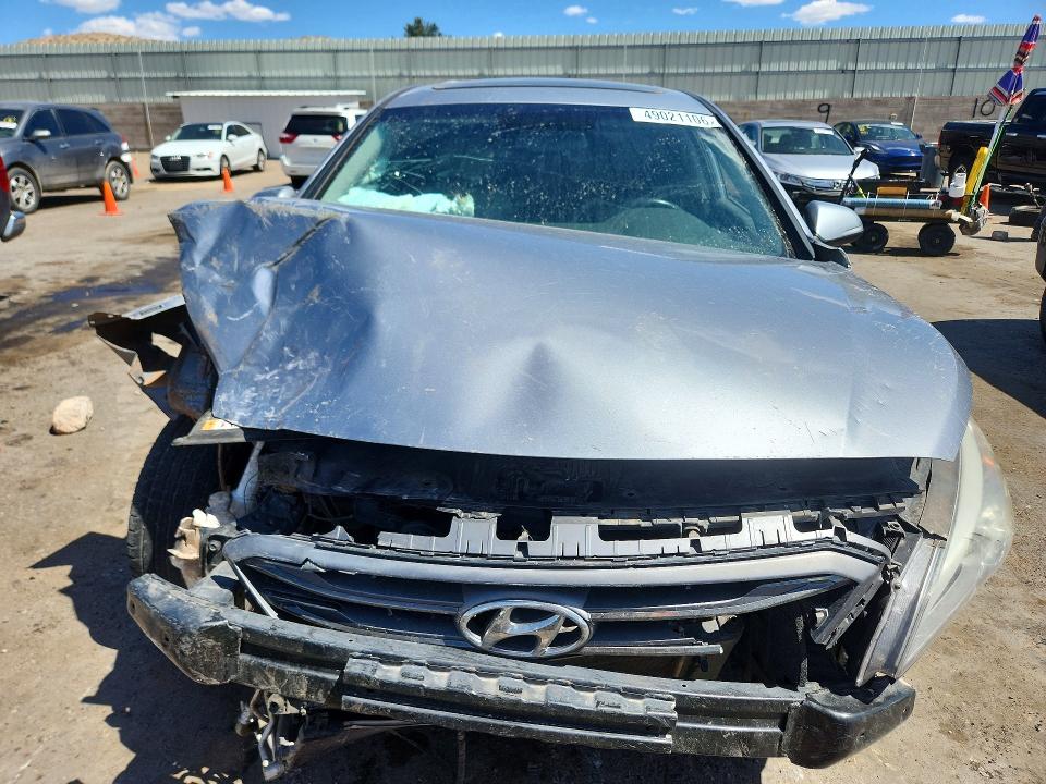 2017 Hyundai Sonata VIN 5NPE34AF9HH576448 COPART salvage auction — FRONT END, Nm - Cert Of Title-Salvage, sold $575 on 2026-07-09 (photo 5)