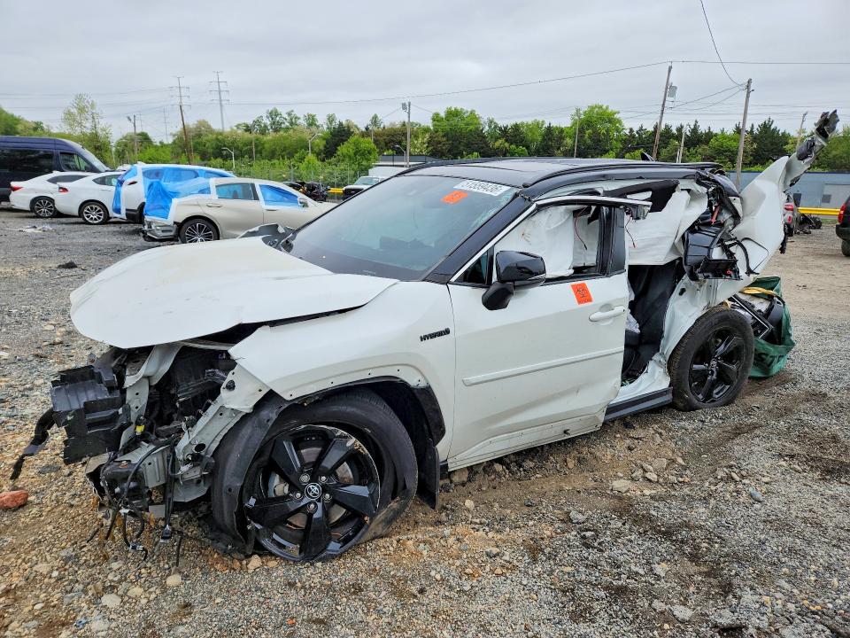 2020 Toyota Rav4 VIN 2T3EWRFV7LW093143 COPART salvage auction — ALL OVER, Id - Salvage Certificate Of Title, sold $1,650 on 2026-07-02 (photo 1)