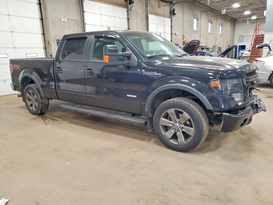 2014 Ford F-150 VIN 1FTFW1ET4EKE32555 COPART salvage auction — FRONT END, Mn - Cert Of Title-Salvage, sold $3,200 on 2026-07-09 (photo 4)