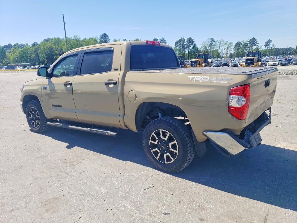 2017 Toyota Tundra VIN 5TFDW5F19HX585192 COPART salvage auction — REAR END, Nc - Salvage Certificate Of Title, sold $16,500 on 2026-07-07 (photo 2)