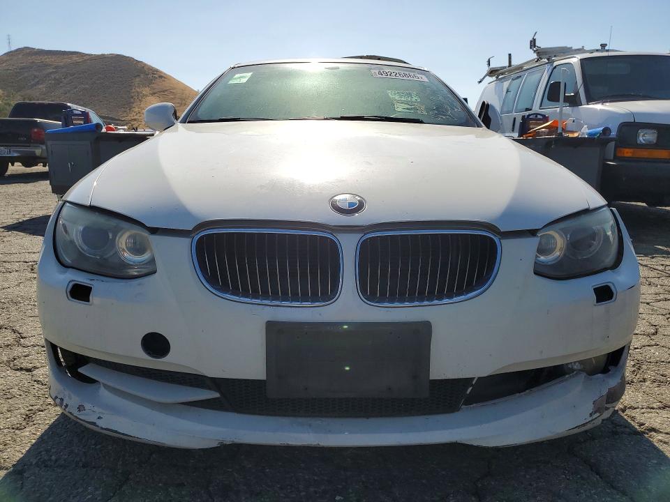 2013 BMW 3 series VIN WBAKE5C51DJ107537 COPART salvage auction — MINOR DENT/SCRATCHES, Ca - Dis/Dlr/Exp Only Clean Title (P), sold $2,200 on 2026-07-27 (photo 5)