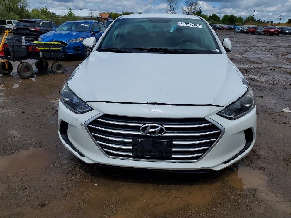 2017 Hyundai Elantra VIN 5NPD74LFXHH193616 COPART salvage auction — REAR END, Oh - Certificate Of Title, sold $1,350 on 2026-07-21 (photo 5)
