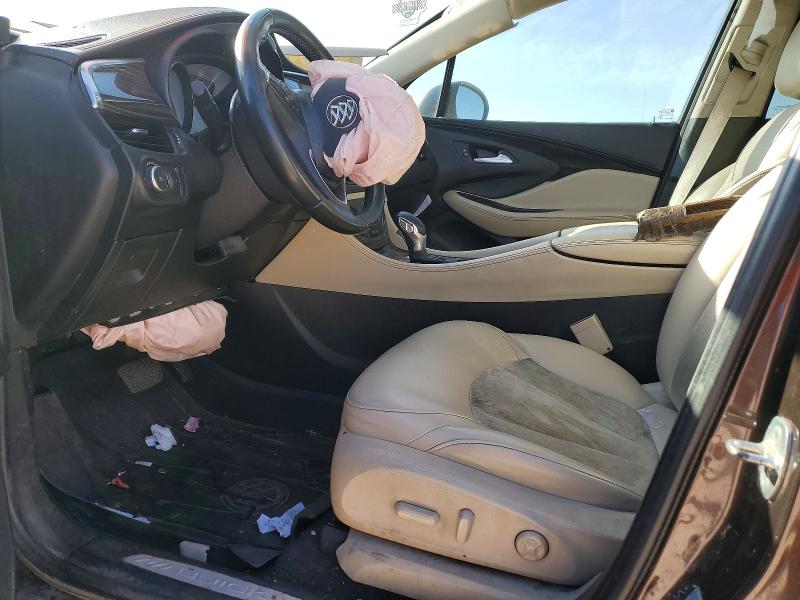 2020 Buick Envision VIN LRBFXBSA4LD229624 COPART salvage auction — FRONT END, Tx - Salvage Vehicle Title, sold $25 on 2026-07-22 (photo 7)