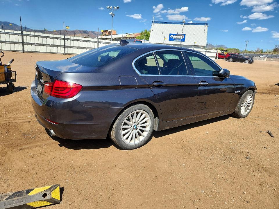 2012 BMW 5er VIN WBAFU7C58CDU60130 COPART salvage auction — FRONT END, Co - Salvage Title, sold $1,300 on 2026-07-06 (photo 3)
