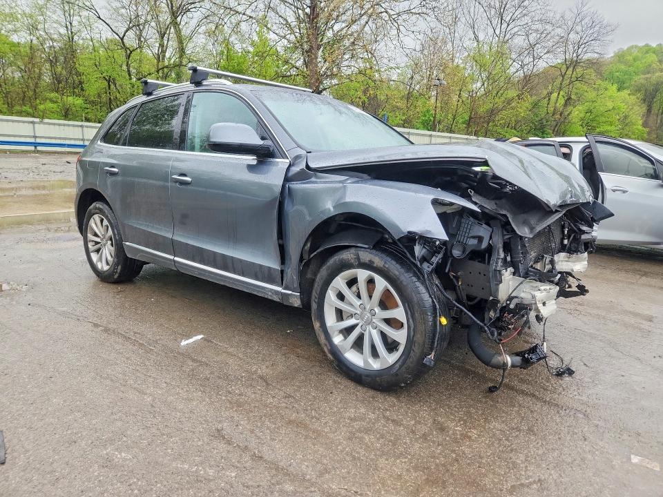 2016 Audi Q5 VIN WA1L2AFP6GA084390 COPART salvage auction — FRONT END, PA - CERTIFICATE OF SALVAGE, sold $375 on 2026-07-02 (photo 4)