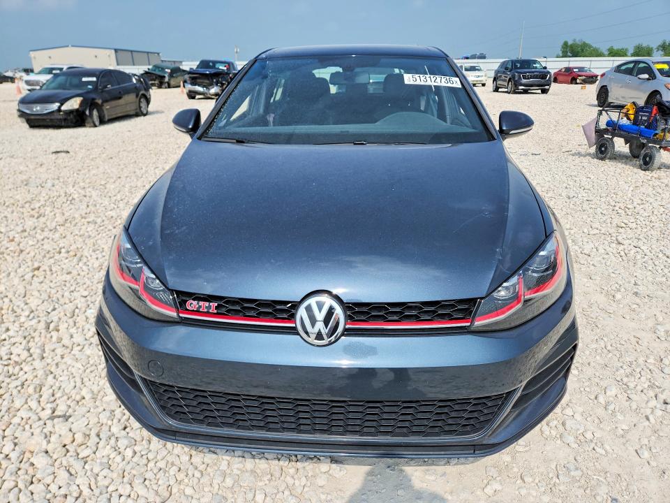 2020 Volkswagen Gti VIN 3VW5T7AU8LM008904 COPART salvage auction — SIDE, Tx - Salvage Vehicle Title, sold $7,600 on 2026-07-09 (photo 5)