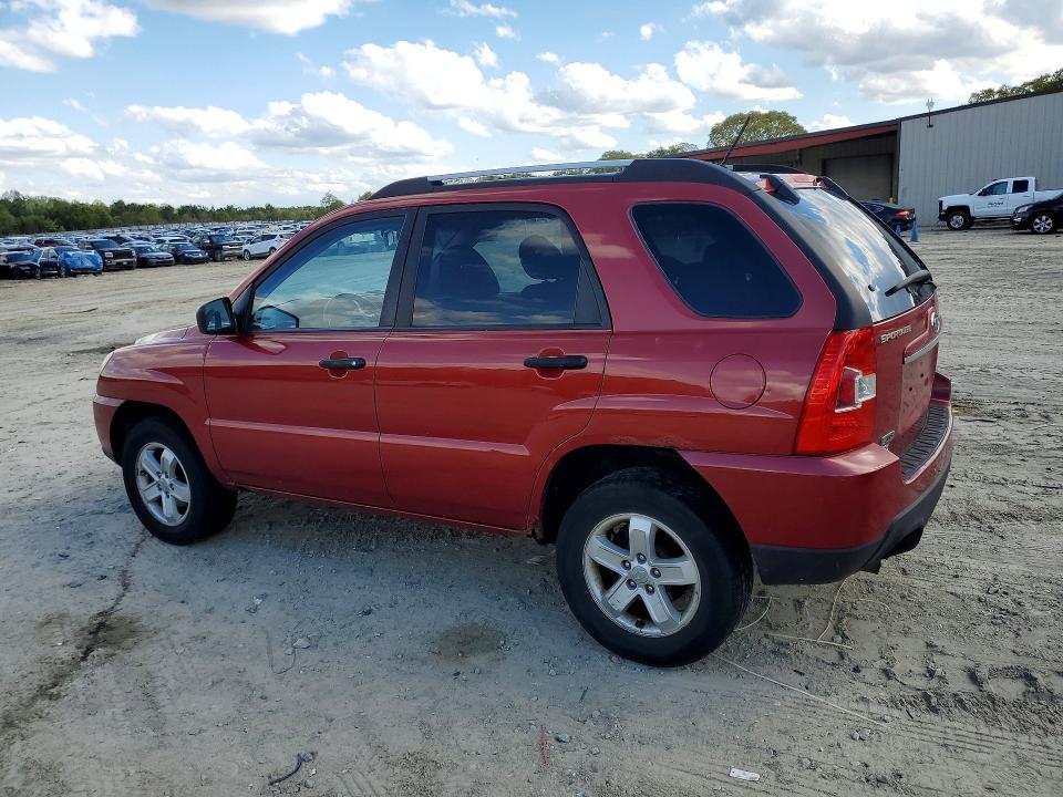 2010 Kia Sportage VIN KNDKGCA36A7709457 COPART salvage auction — NORMAL WEAR, Pa - Cert Of Title, sold $500 on 2026-07-28 (photo 2)