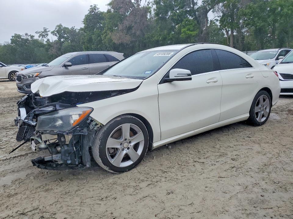 2016 Mercedes-benz Cla-klasse VIN WDDSJ4EB0GN358533 COPART salvage auction — FRONT END, Tx - Bonded Title - Salvage, sold $250 on 2026-07-28 (photo 1)