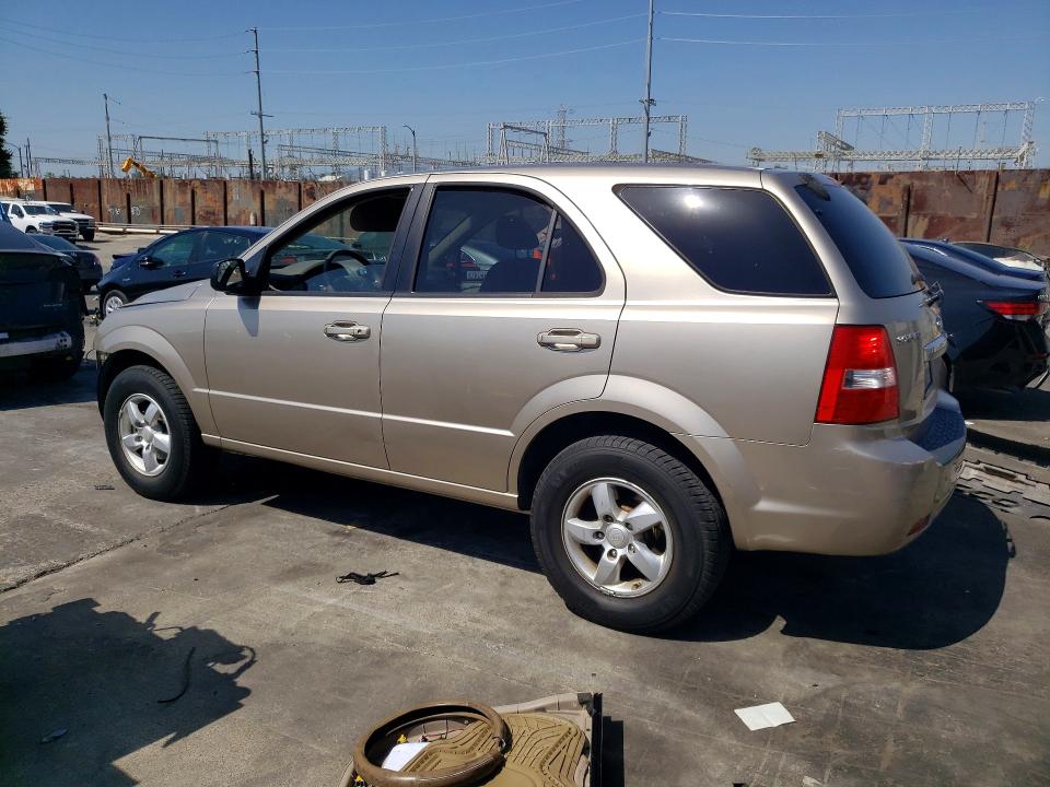 2008 Kia Sorento VIN KNDJD735785811947 COPART salvage auction — FRONT END, Ca - Salvage Certificate, sold $450 on 2026-07-15 (photo 2)